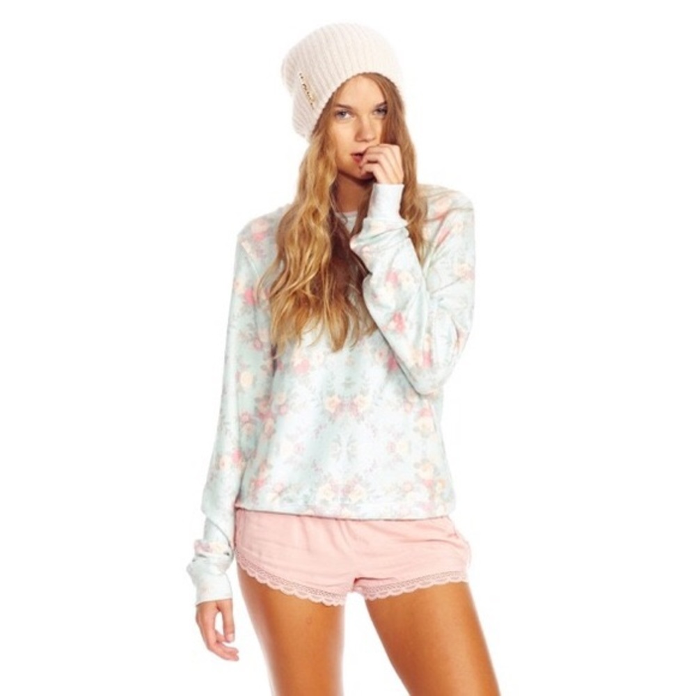 Wildfox Austen Rose Baggy Beach Jumper